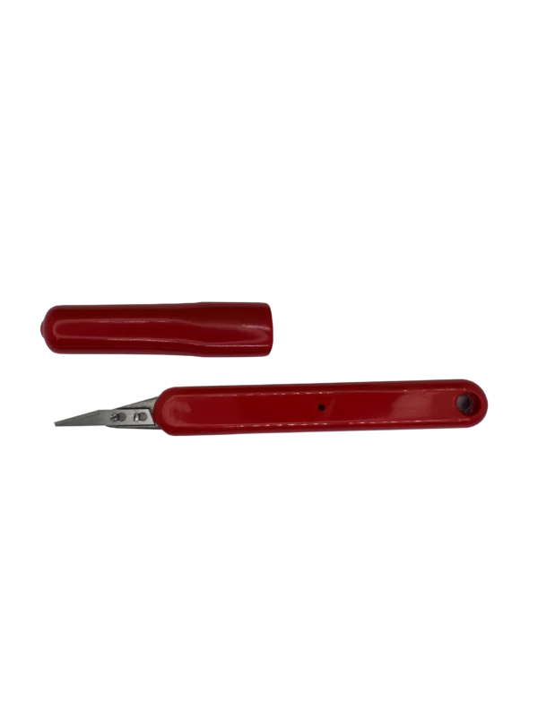 2010000_messer_mit_kappe_1 Präzisionsmesser Nr. 100 rot