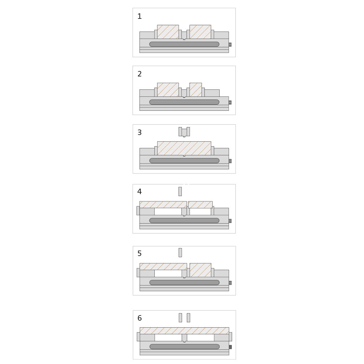 Doppelspannstock ALD-60G/HV mechanisch