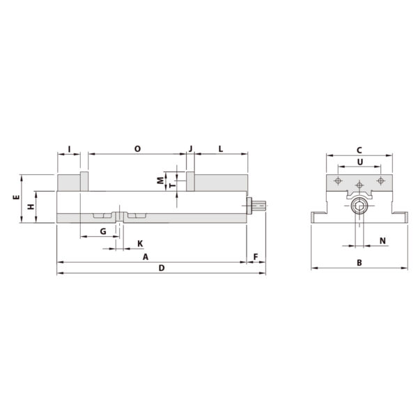 KS11030_2 Präzisionsschraubstock ATW-810A mechanisch