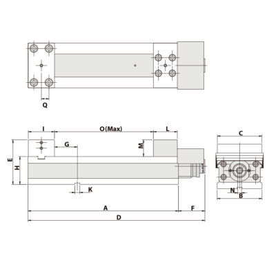 Präzisionsschraubstock AVK160 mechanisch mit Spannkraftverstärker
