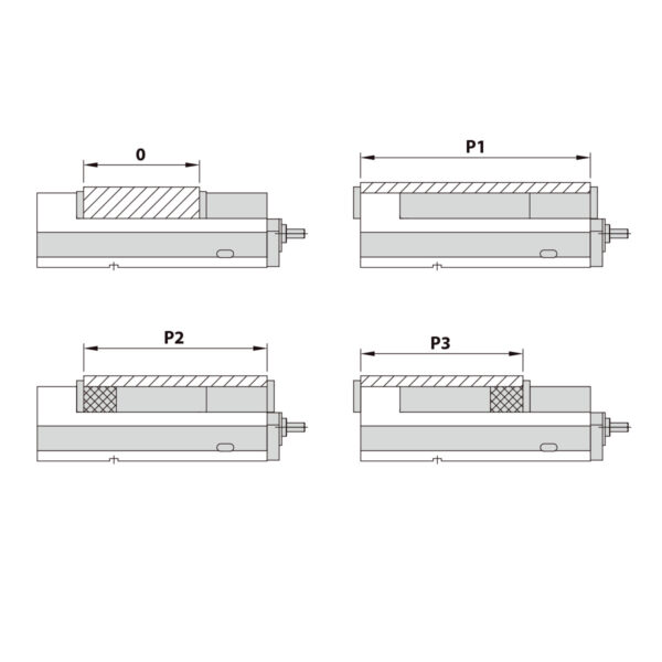 KS16010_3 Präzisionsschraubstock AVC-200G/HV mechanisch