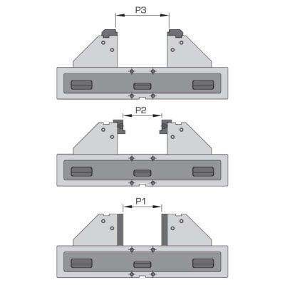 Präzisionsschraubstock ALT-100L mechanisch