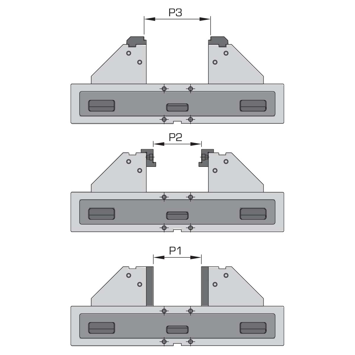 Präzisionsschraubstock ALT-100L mechanisch