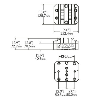 Doppelspannstock DV56-J1 RockLock™ 96mm