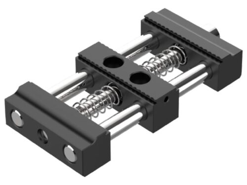 Doppel- Zentrischspanner (Pin vice) Backenbreite 75mm